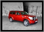 Graffiti, Czerwony, Dodge Nitro